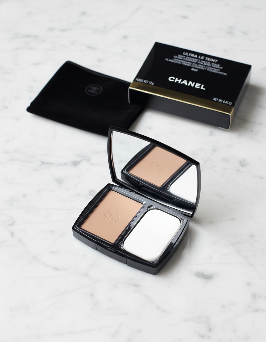 Chanel ULTRA LE TEINT COMPACT SPF15 #B60 - Afbeelding 2