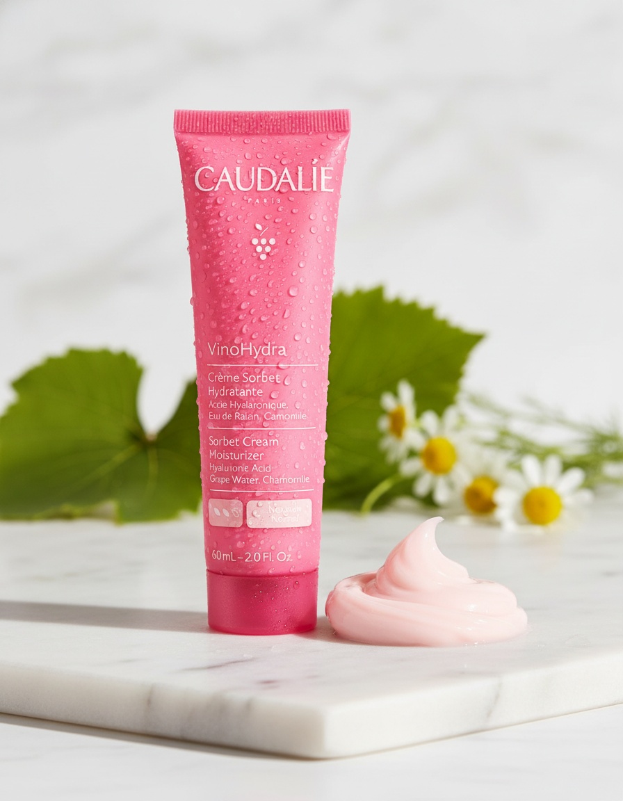 Caudalie VINOHYDRA moisturizing sorbet cream 60 ml - Afbeelding 2