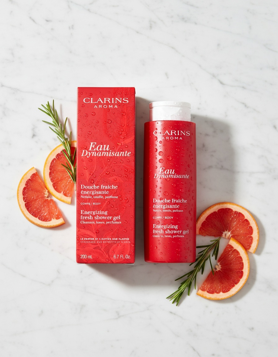 Clarins EAU DYNAMISANTE energizing shower gel 200 ml - Afbeelding 2