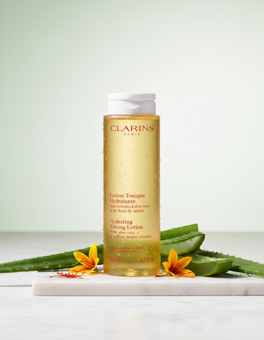 Clarins Moisturizing TONER LOTION for normal to dry skin 200 ml - Afbeelding 2