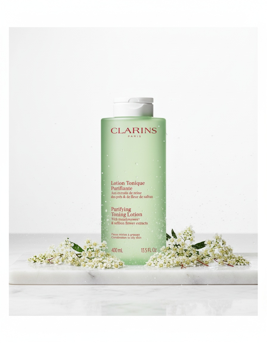 Clarins Purifying TONIC LOTION for combination and oily skin 400 ml - Afbeelding 2