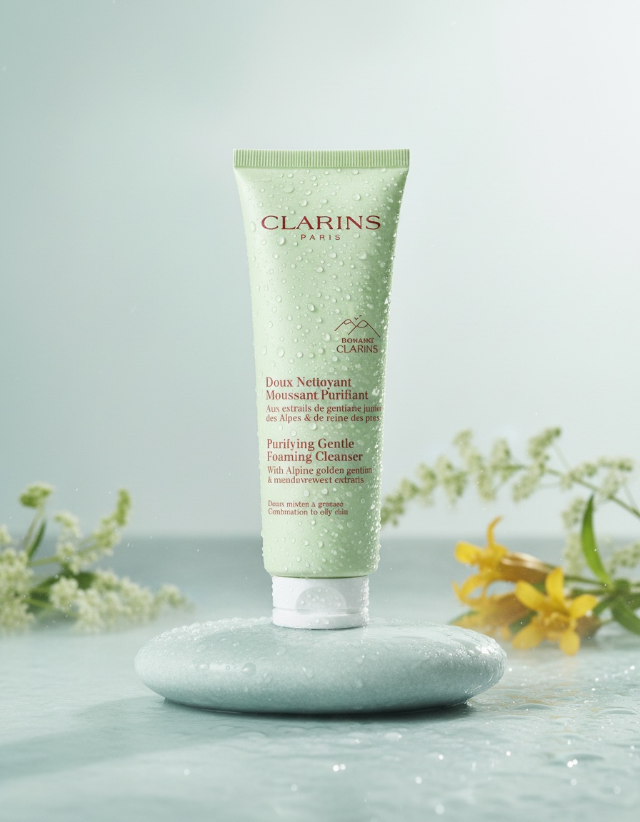 Clarins Gentle purifying foaming cleanser 125 ml - Afbeelding 2