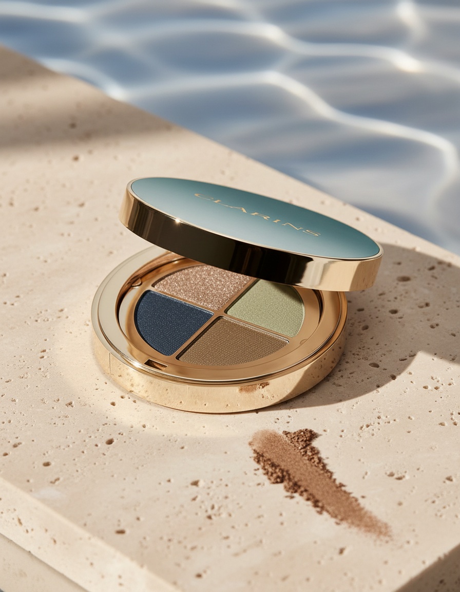 Clarins PALETTE 4 COULEURS #05-jade gradation - Afbeelding 2