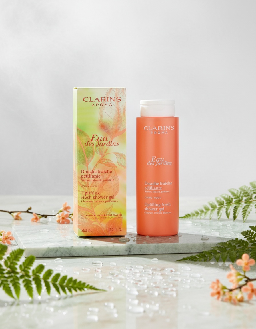 Clarins EAU DE JARDINES melting shower gel 200 ml - Afbeelding 2