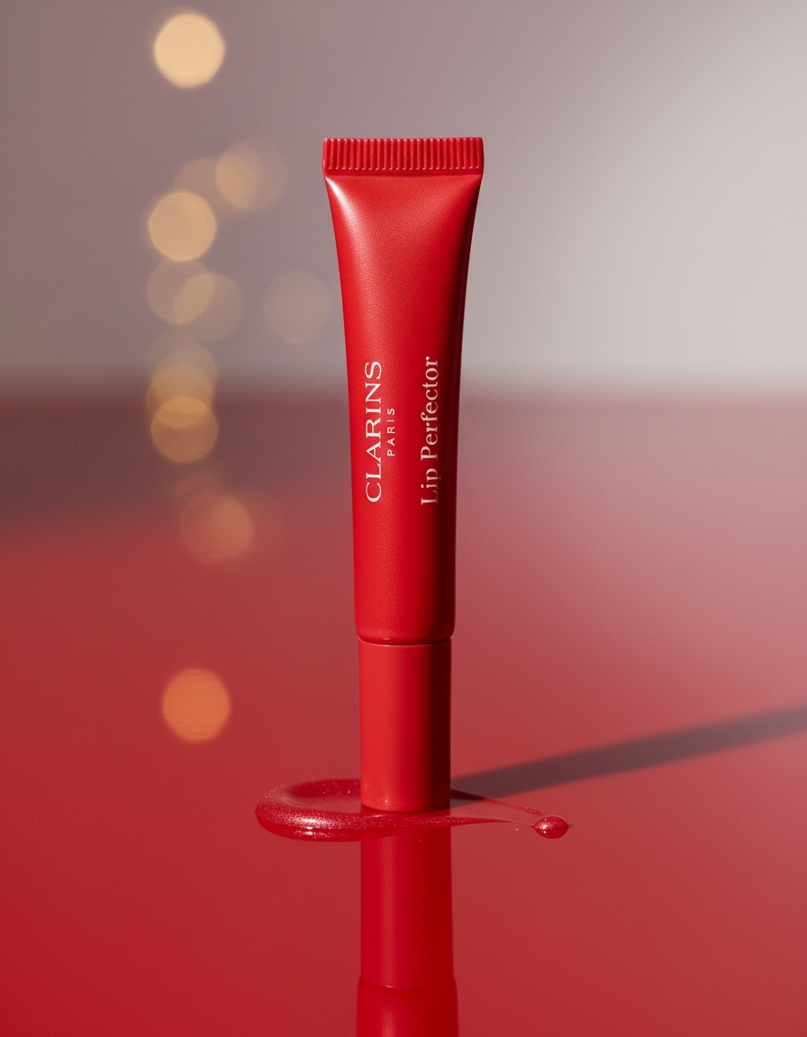 Clarins LIP PERFECTOR lip gloss #23-Pomegranate Glow 12 ml - Afbeelding 2