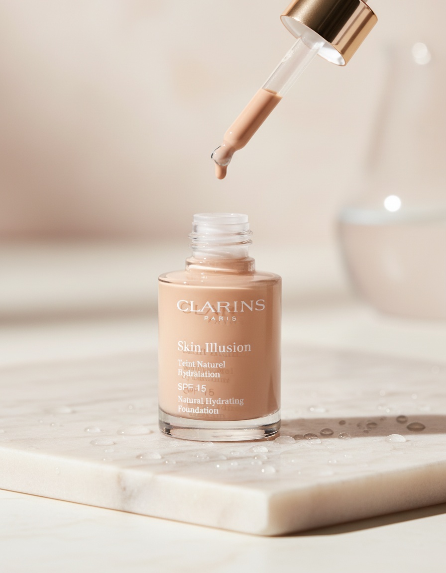 Clarins SKIN ILLUSION SPF15 #108 30 ml - Afbeelding 2