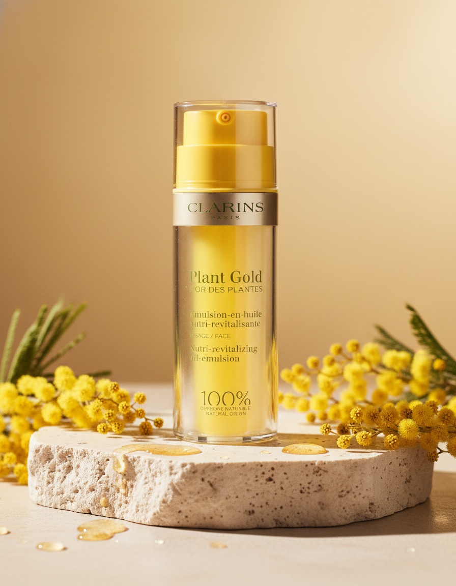 Clarins PLANT GOLD emulsion-en-huile nutri-revitalisante 35 ml - Afbeelding 2