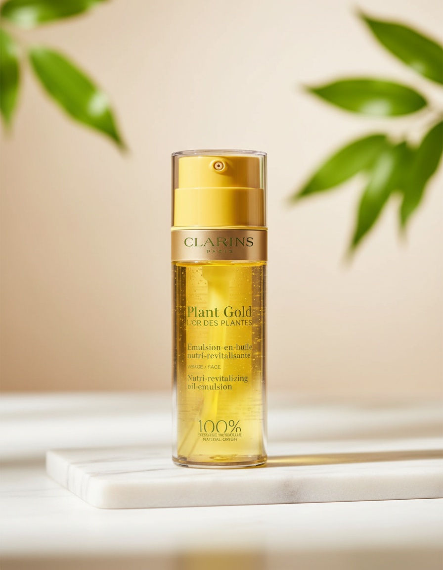 Clarins ""PLANT GOLD"" emulsión rostro 35 ml - Afbeelding 2