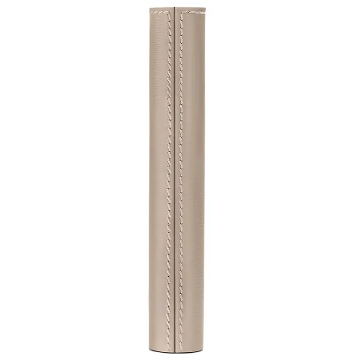 La Bouche Rouge Beige Leather Sleeve