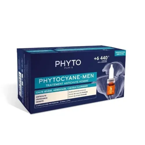Phyto Phytocyane Men Anti Hair Loss 12x3.5ml