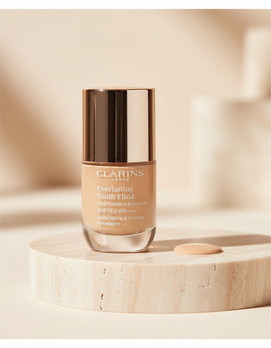 Clarins EVERLASTING YOUTH fluid #108 -sand - Afbeelding 2