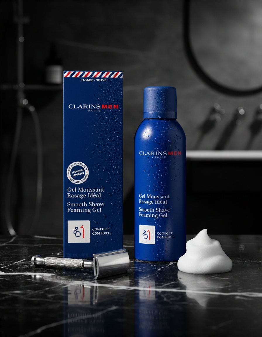 Clarins MEN ideal shaving gel 150 ml - Afbeelding 2