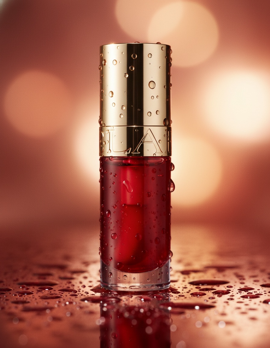 Clarins LIP COMFORT lip oil #08-strawberry 7 ml - Afbeelding 2