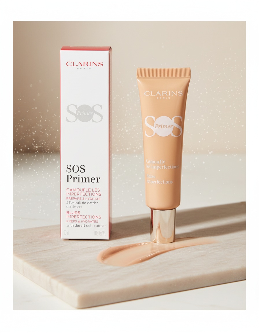Clarins SOS PRIMER primer #02-peach 30 ml - Afbeelding 2
