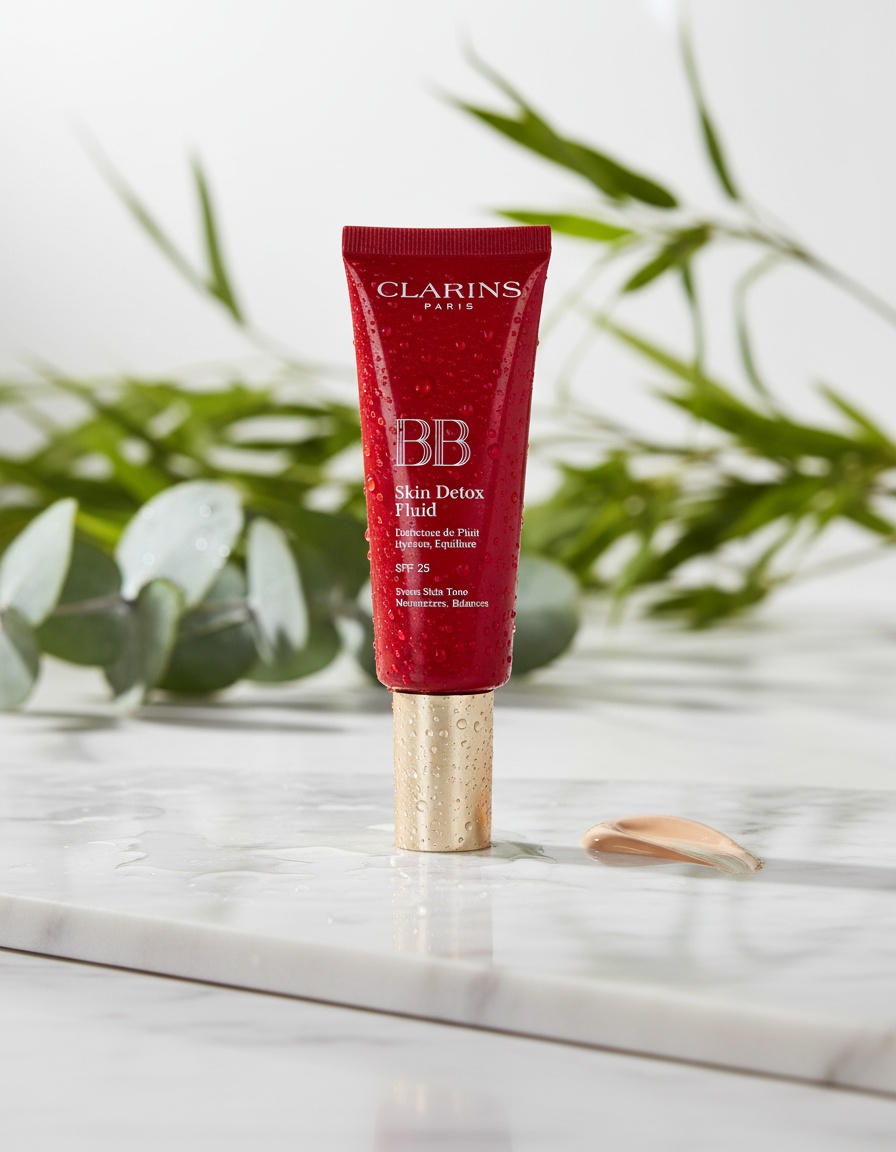 Clarins BB SKIN DETOX fluid SPF25 #02-medium - Afbeelding 2