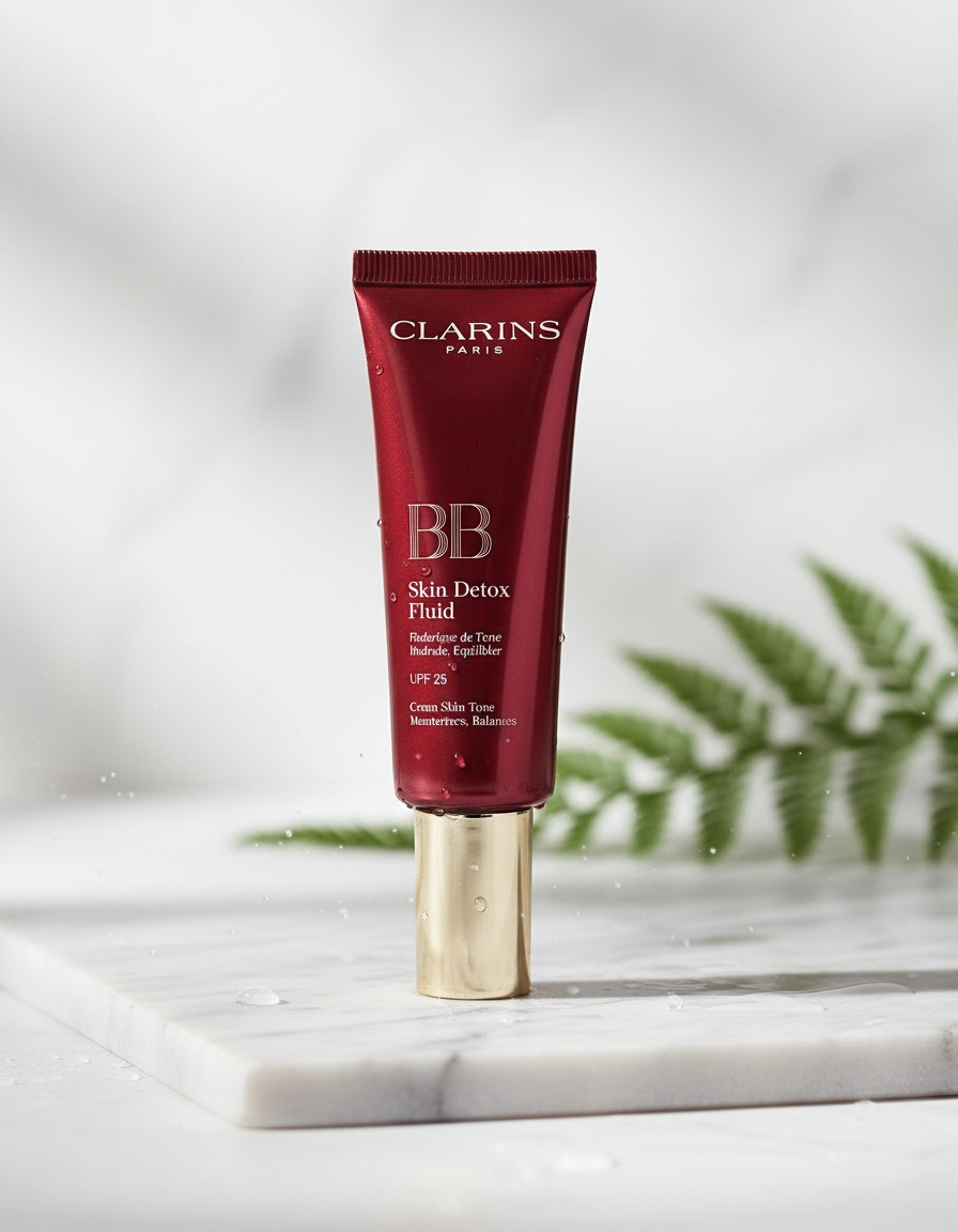 Clarins BB SKIN DETOX fluid SPF25 #03-dark 45 ml - Afbeelding 2