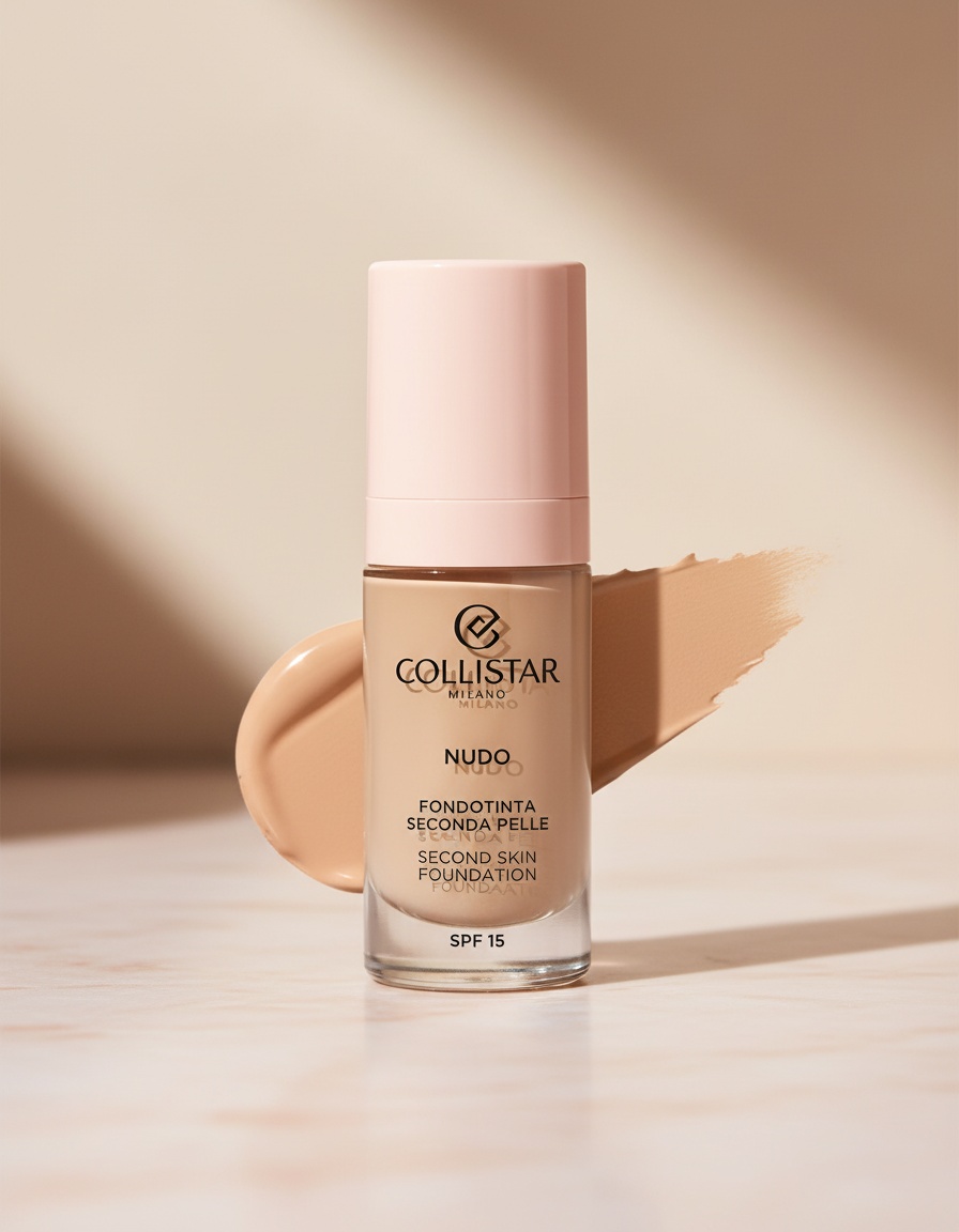 Collistar NUDO second skin foundation SPF15 #1N-avorio 30 ml - Afbeelding 2