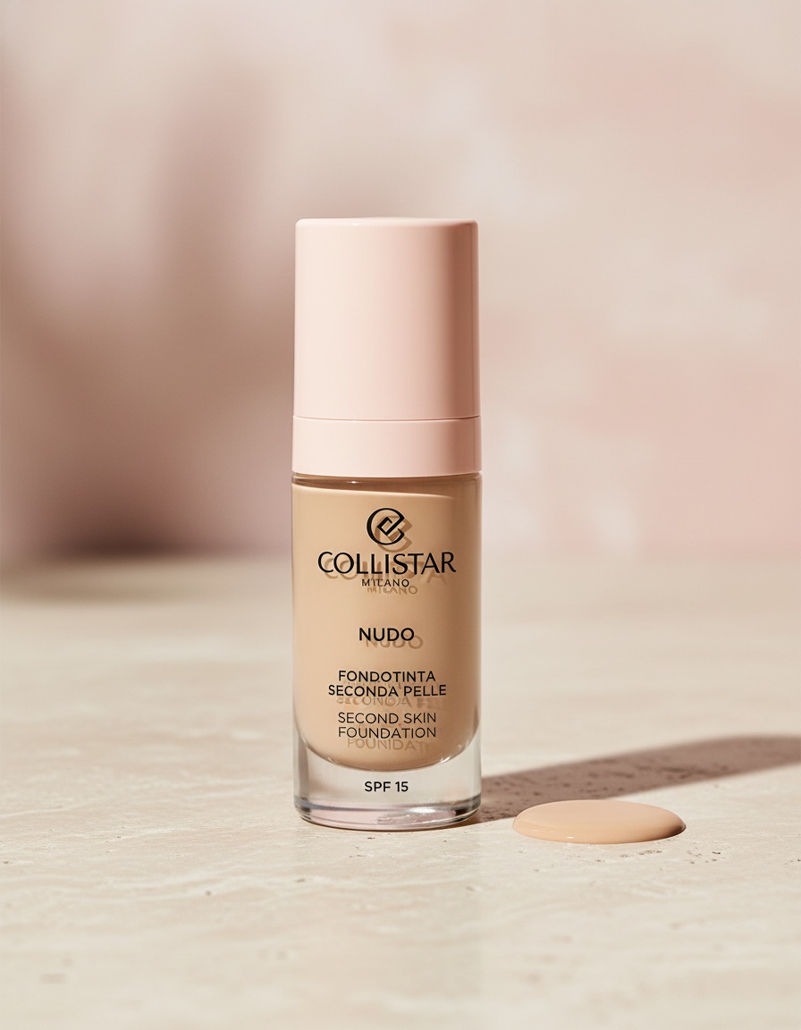 Collistar NUDO second skin foundation SPF15 #2N-beige 30 ml - Afbeelding 2