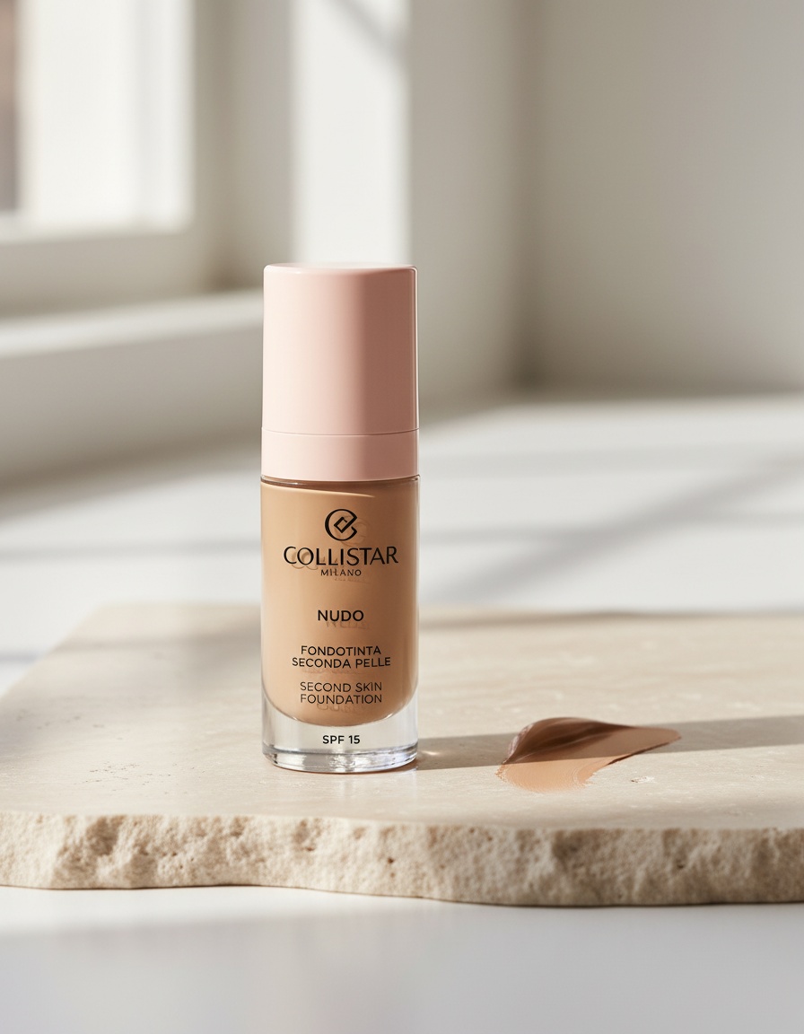 Collistar NUDO second skin foundation SPF15 #3N-naturale 30 ml - Afbeelding 2