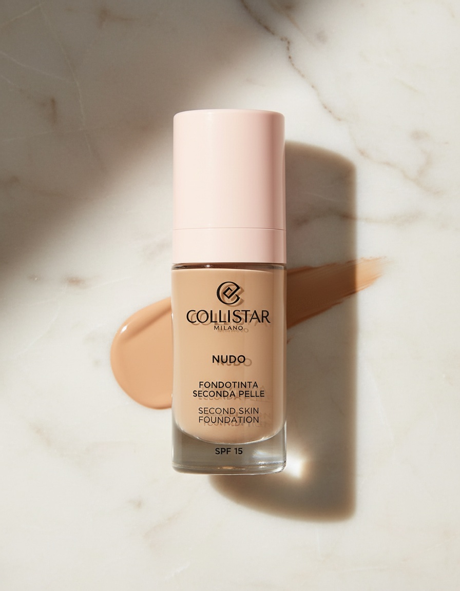 Collistar NUDO second skin foundation SPF15 #4N-sabbia 30 ml - Afbeelding 2