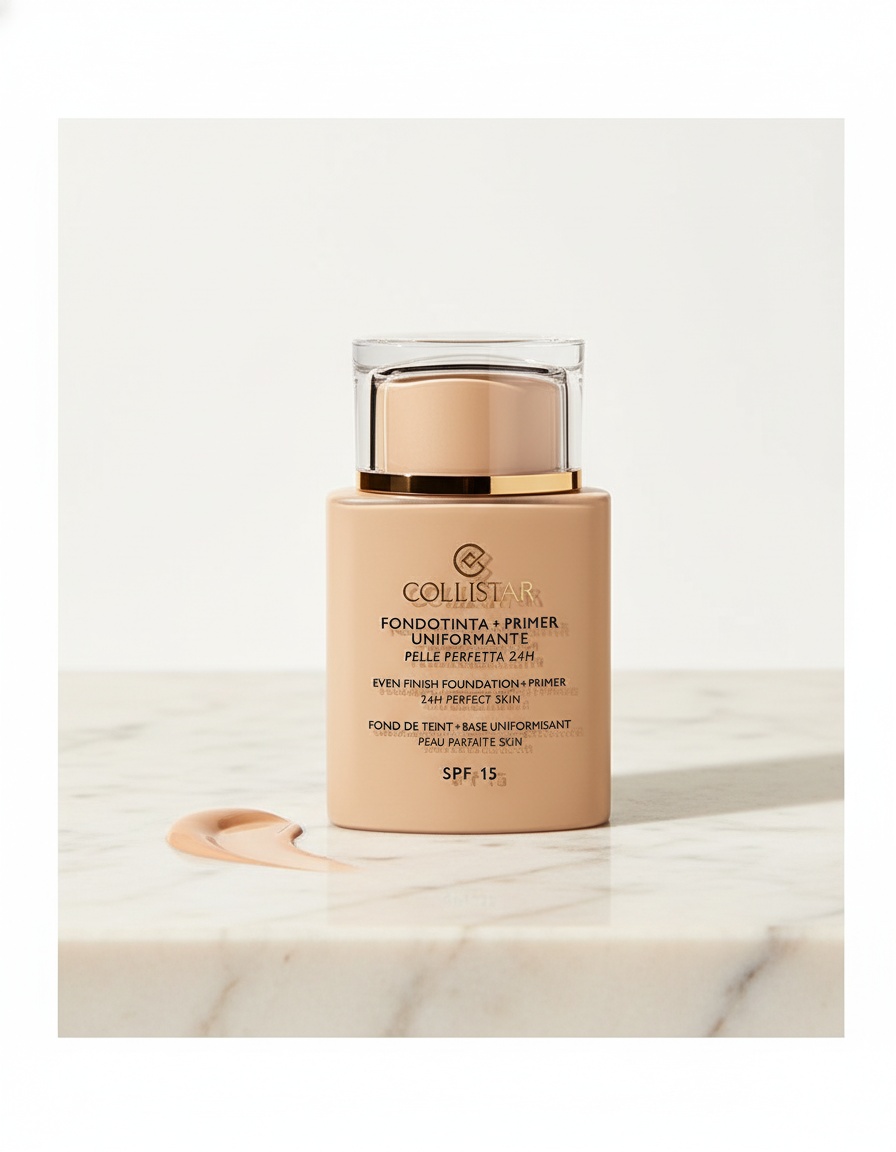Collistar FONDO DE MAQUILLAJE fluido + primer uniformante #02-cameo - Afbeelding 2