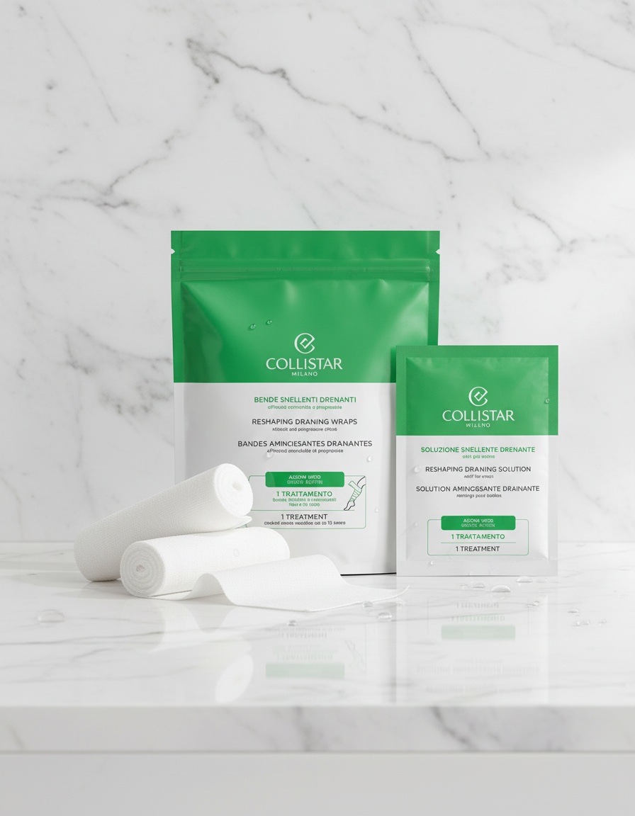 Collistar DRAINING REDUCING BANDAGES LOT 3 pz - Afbeelding 2