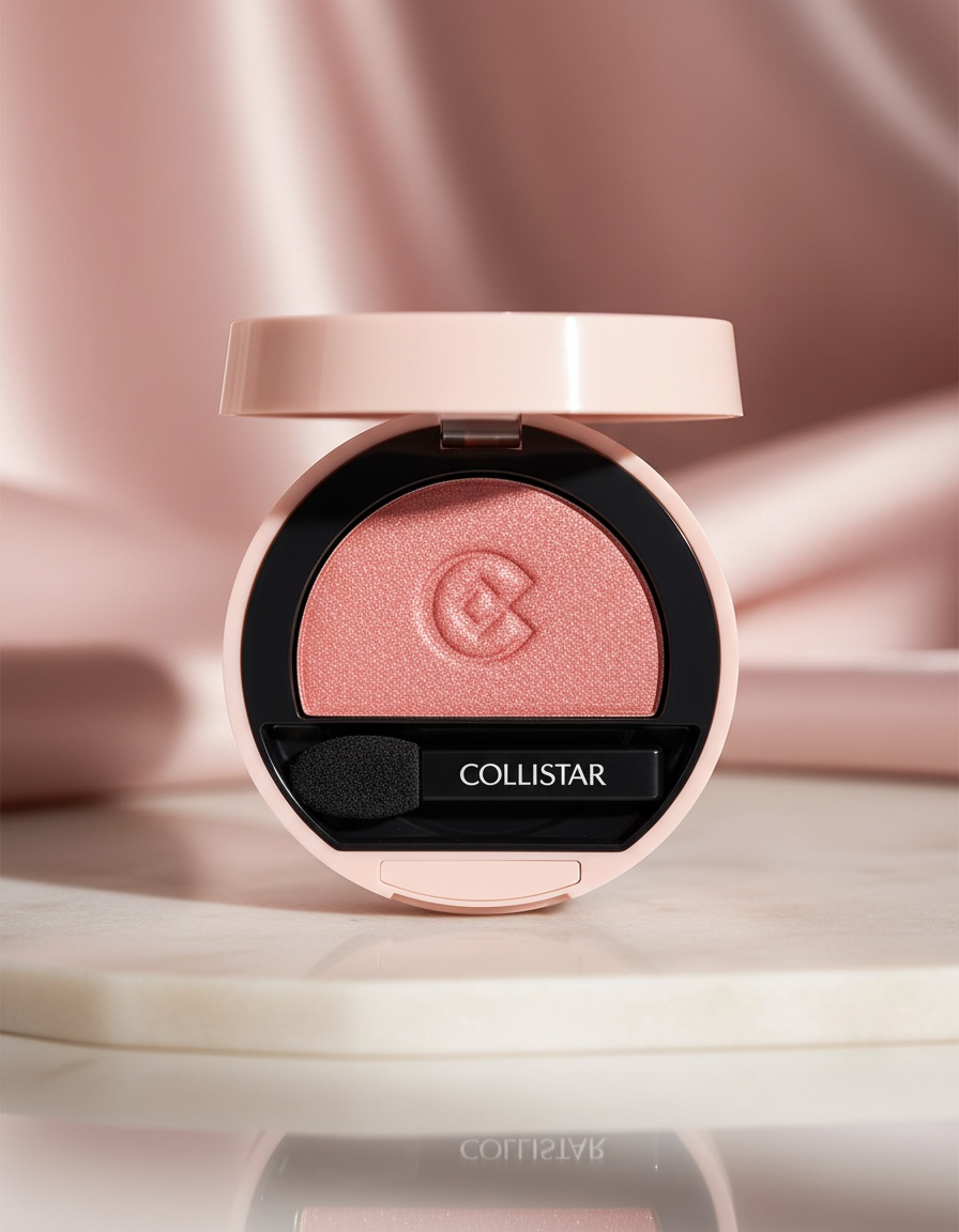 Collistar IMPECCABLE refillable compact eyeshadow #230-baby rose satin 2 gr - Afbeelding 2