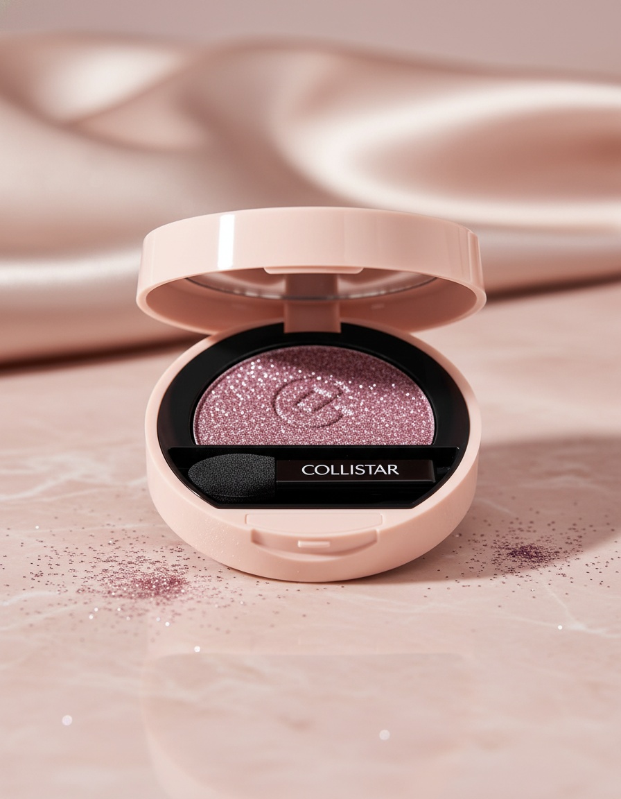Collistar IMPECCABLE refillable compact eyeshadow #310-burgundy frost 2 gr - Afbeelding 2