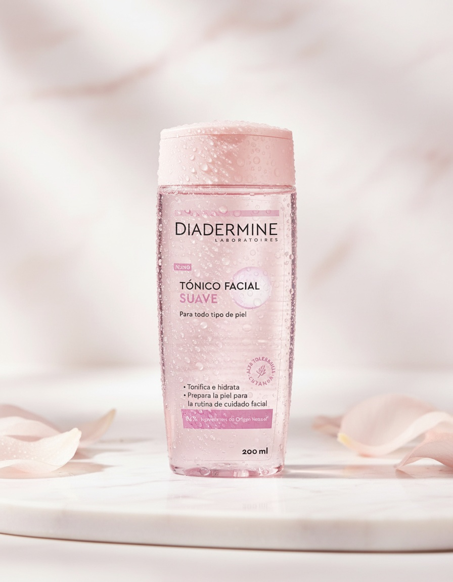 DIADERMINE tónico facial suave 200 ml - Afbeelding 2