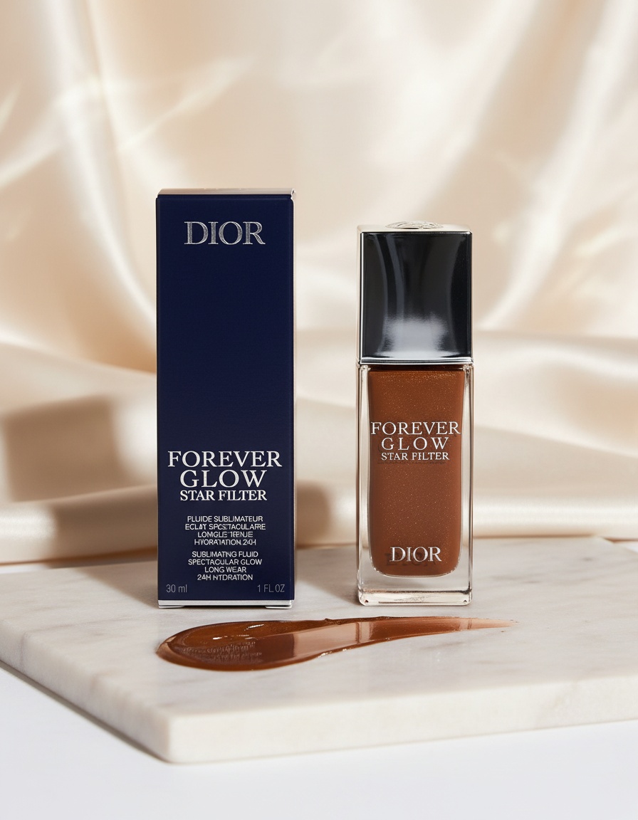 DIOR FOREVER GLOW STAR fluid filter #8N 1 u - Afbeelding 2