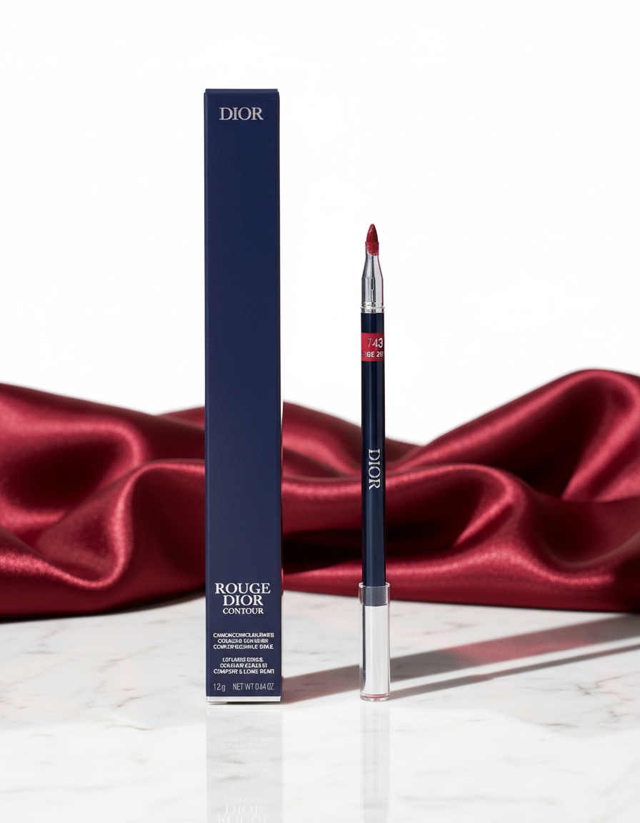 ROUGE DIOR CONTOUR perfilador de labios #743 rouge zinnia 1,2 gr - Afbeelding 2