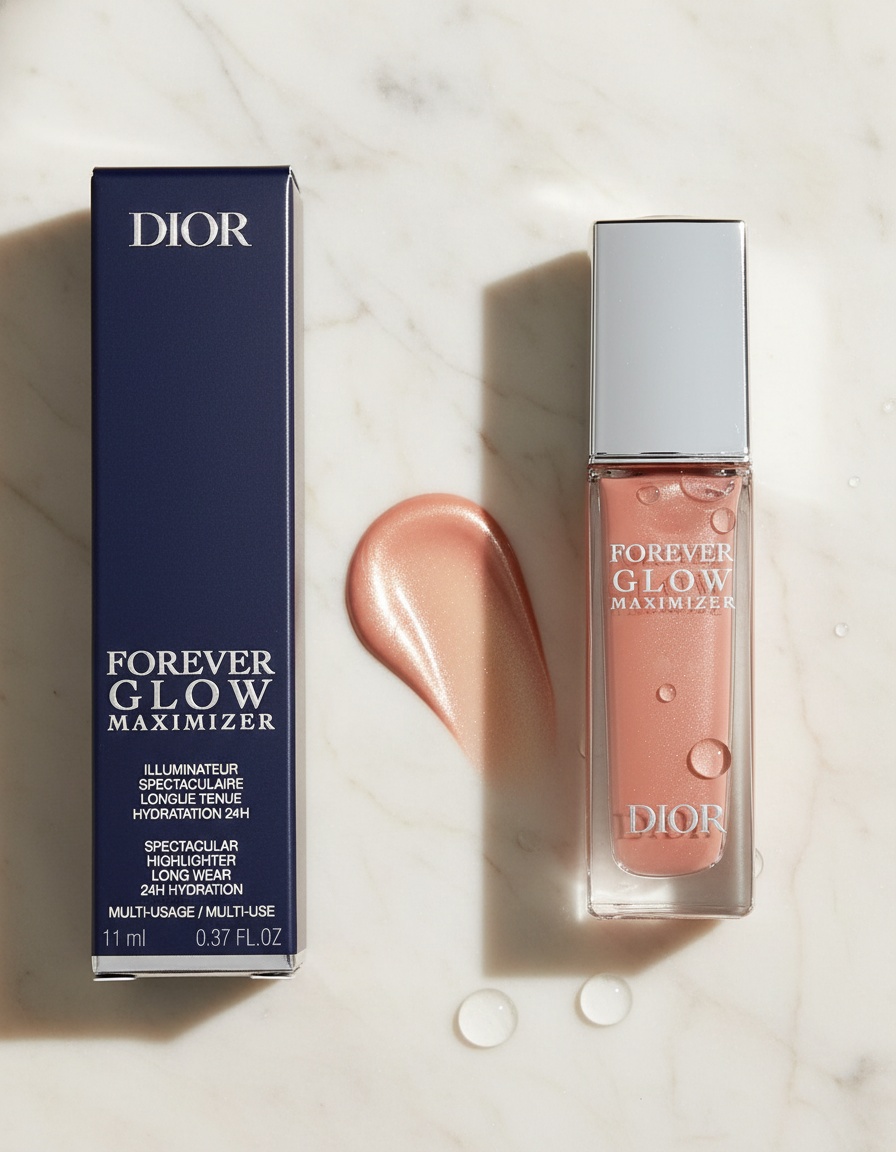 DIOR FOREVER GLOW maximizer highlighter #014 rosy 11 ml - Afbeelding 2