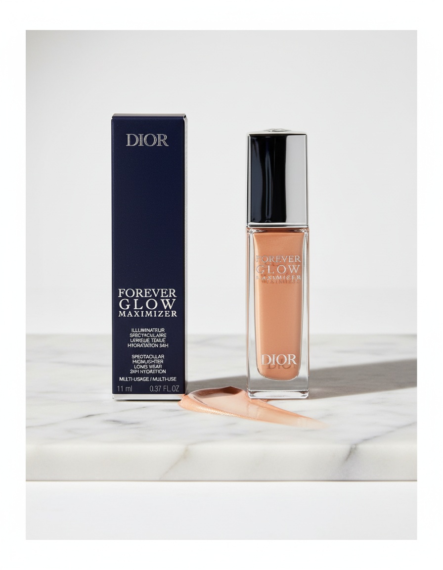 DIOR FOREVER GLOW maximizer highlighter #015 peachy 11 ml - Afbeelding 2