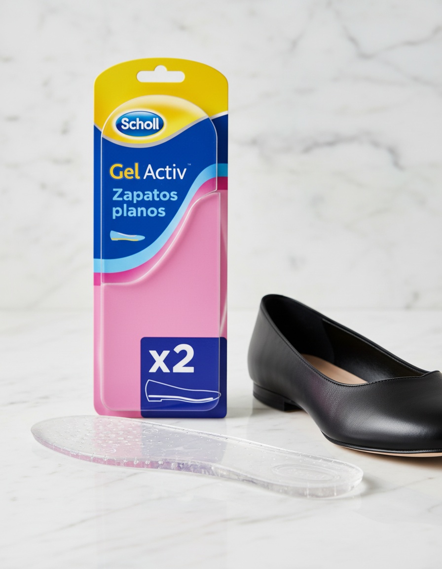 Scholl ACTIV GEL flat shoe insoles 1 u - Afbeelding 3
