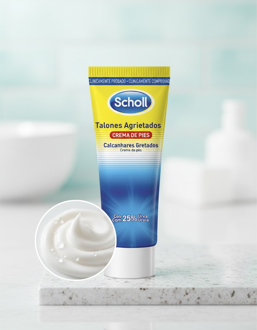 Scholl CRACKED HEELS cream 60 ml - Afbeelding 2