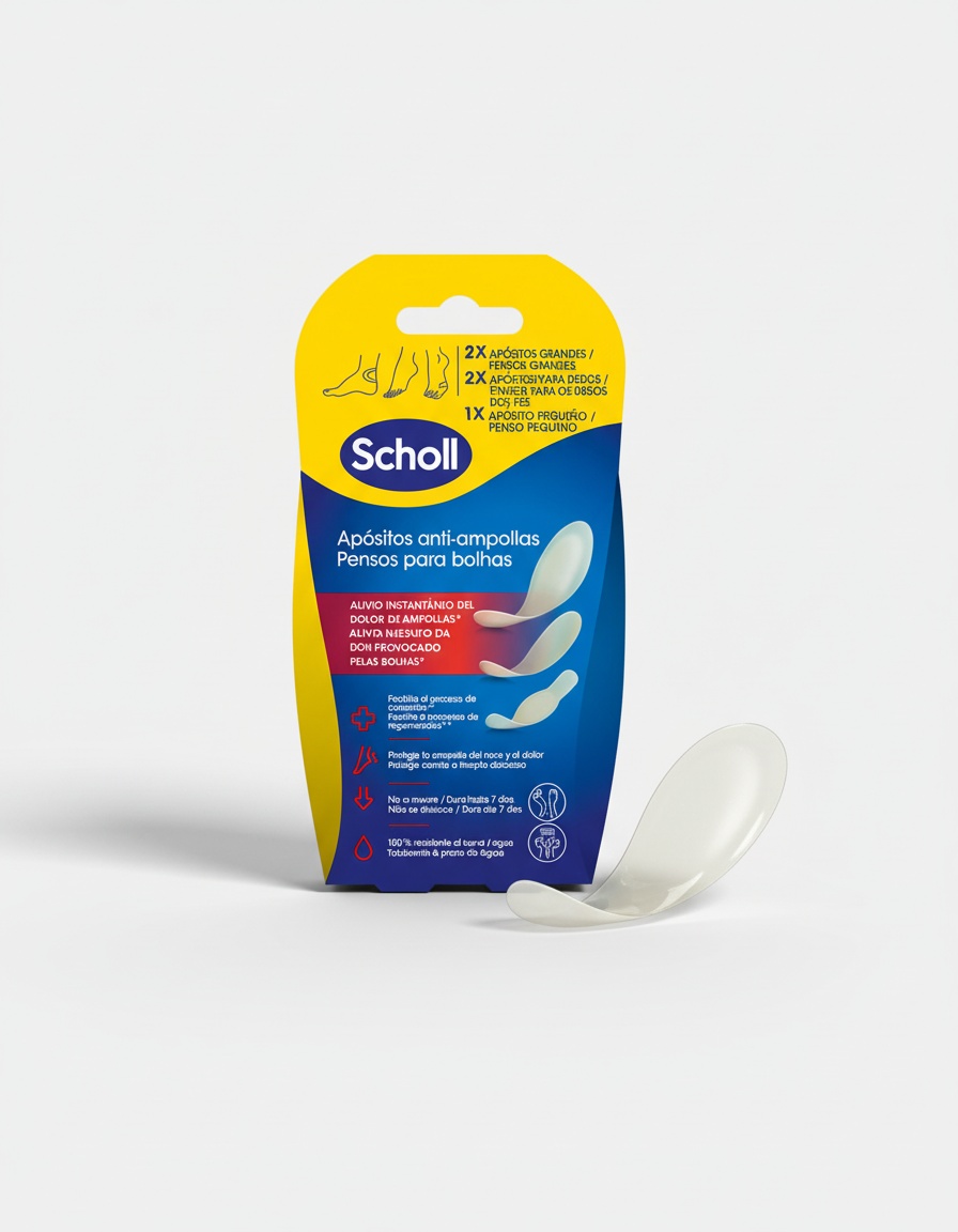 Scholl Anti-blister DRESSINGS assortment 5 units - Afbeelding 2