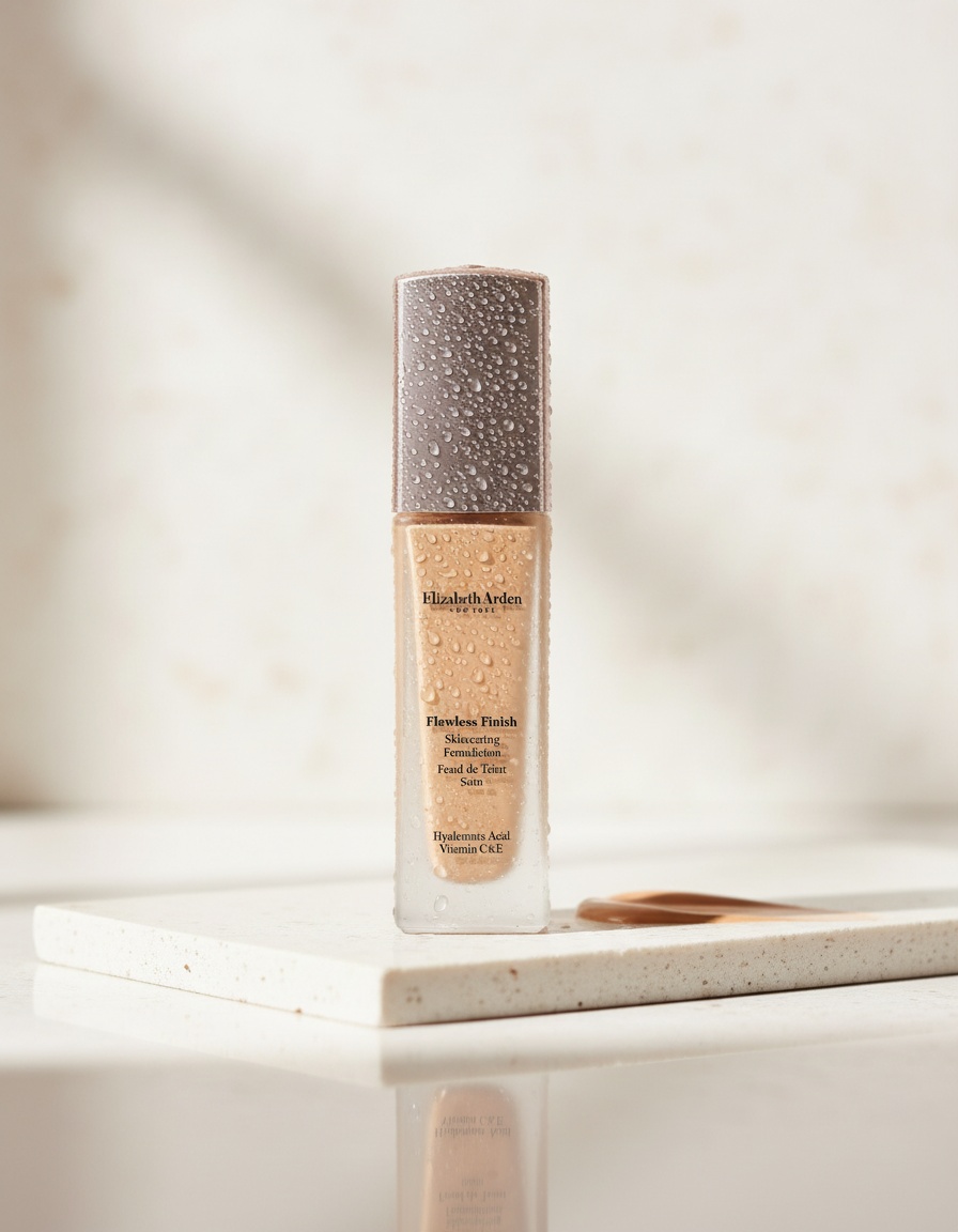 Elizabeth Arden FLAWLESS FINISH skincaring foundation #340W - Afbeelding 3