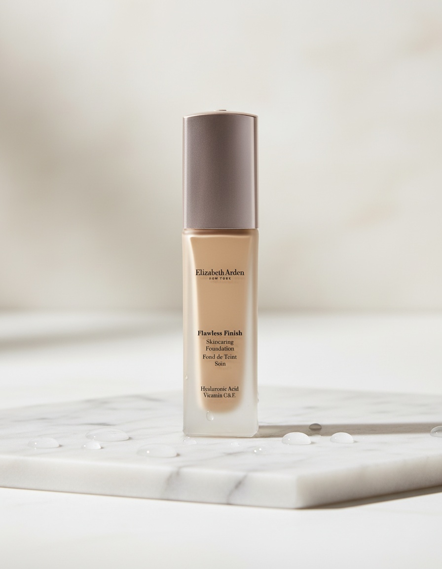 Elizabeth Arden FLAWLESS FINISH skincaring foundation #350N - Afbeelding 3