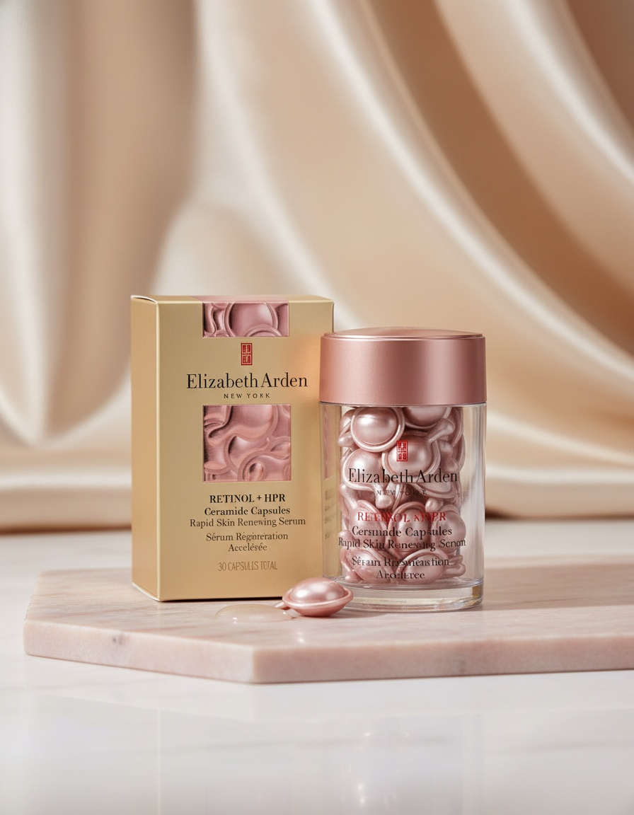 Elizabeth Arden RETINOL + HPR wrinkle smoothing serum in capsules 30 units - Afbeelding 2