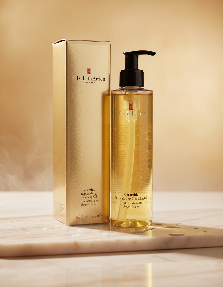 Elizabeth Arden CERAMIDE replenishing cleansing oil 200 ml - Afbeelding 2