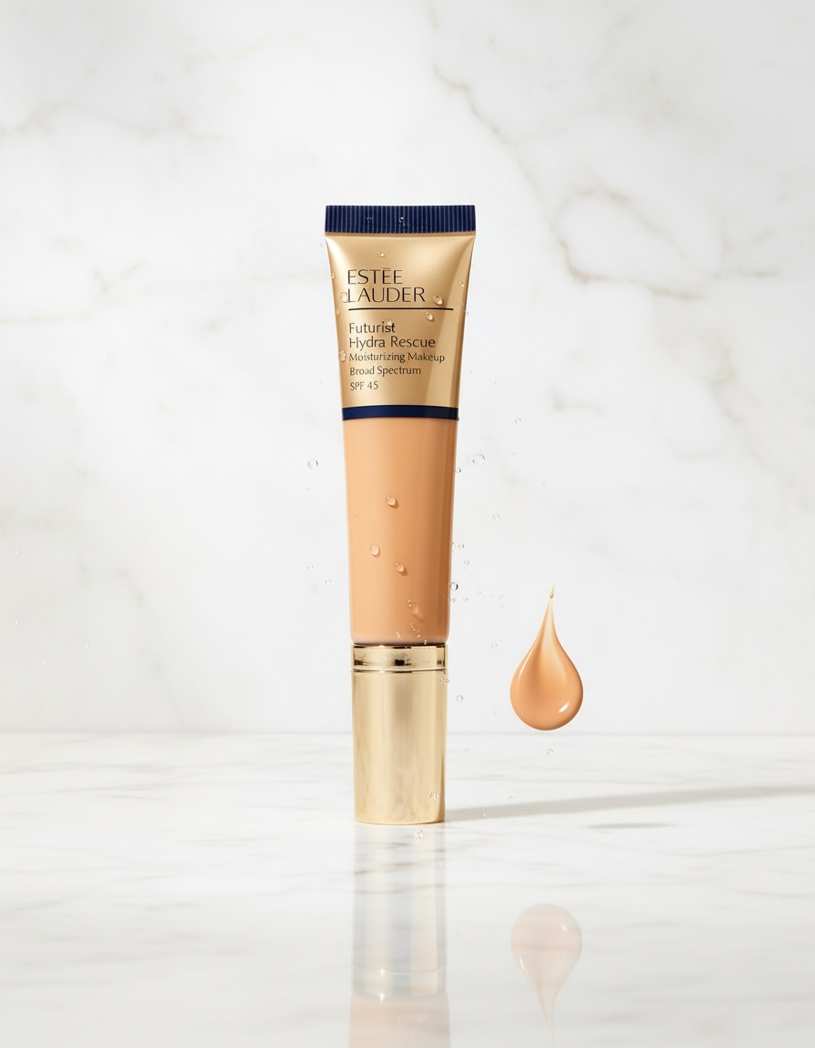 EstÉe Lauder Futurist Hydra Rescue Moisturizing Makeup SPF45 #4W1-honey bronze - Afbeelding 2