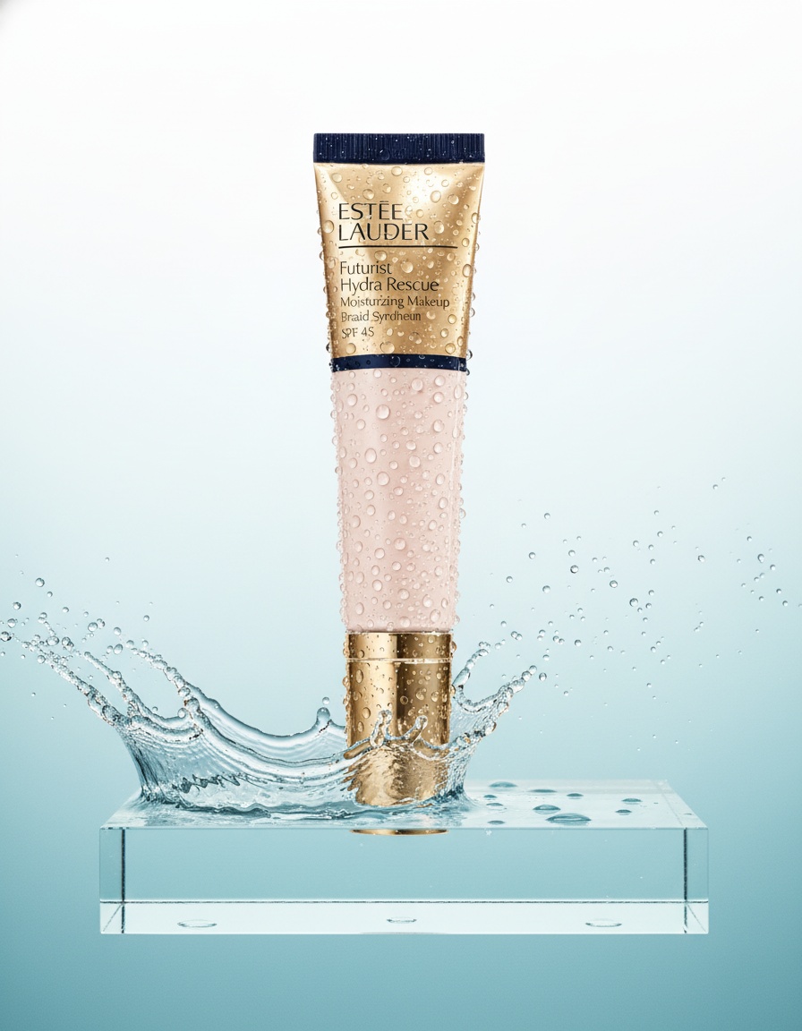 EstÉe Lauder Futurist Hydra Rescue Moisturizing Makeup SPF45 #1N0-porcelain - Afbeelding 2