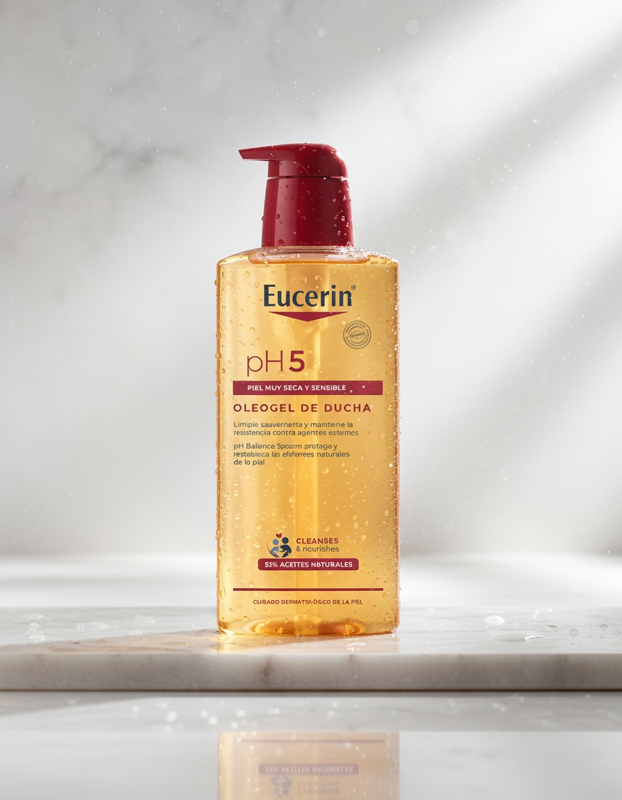 Eucerin PH5 oleogel de ducha piel seca 400 ml - Afbeelding 2