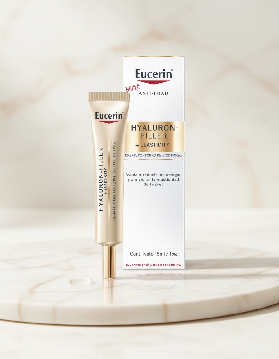 Eucerin HYALURON FILLER + elasticity eye contour 15 ml - Afbeelding 2