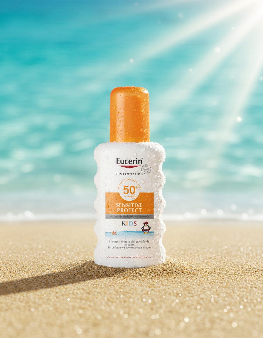 Eucerin SUN SENSITIVE PROTECT KIDS spray SPF50+ 200 ml - Afbeelding 2