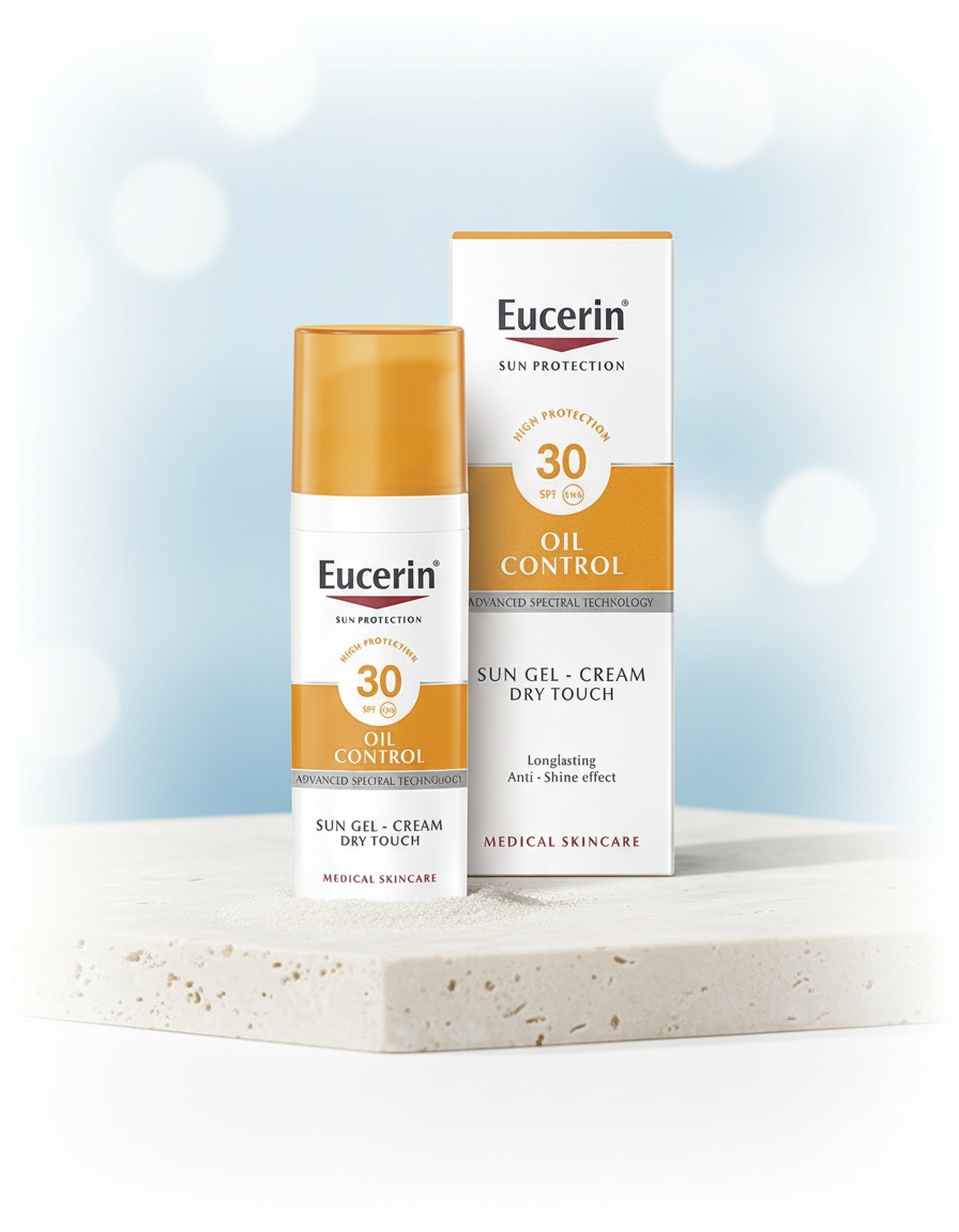 Eucerin SUN PROTECTION oil dry touch gel-cream SPF30 50 ml - Afbeelding 2