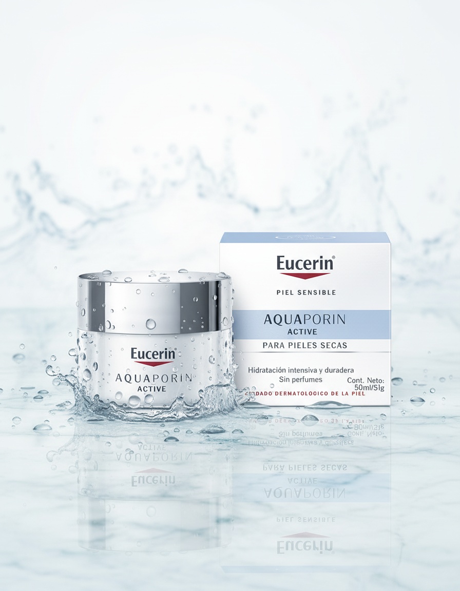 Eucerin AQUAporin ACTIVE dry skin moisturizing care 50 ml - Afbeelding 2