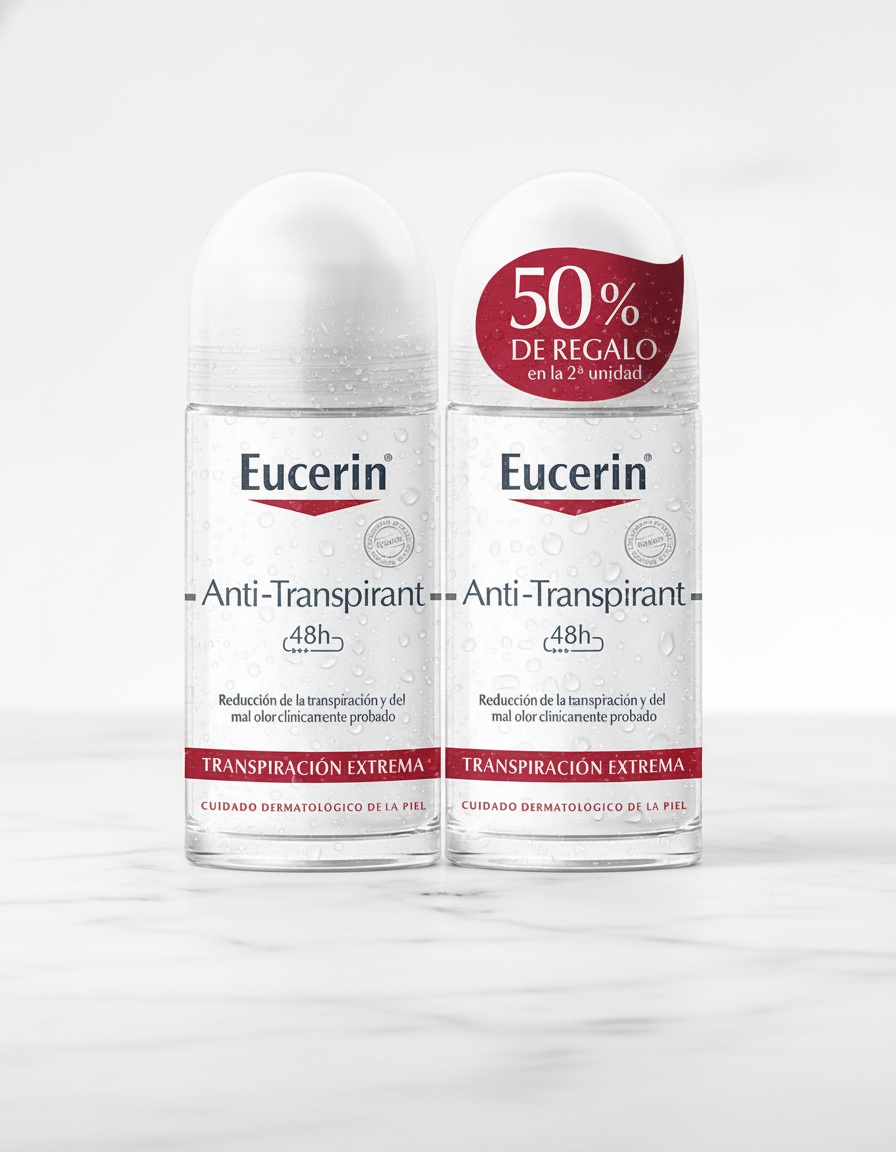 Eucerin ANTI-PERSPIRANT ROLL-ON DEODORANT PACK 2 x 50 ml - Afbeelding 2