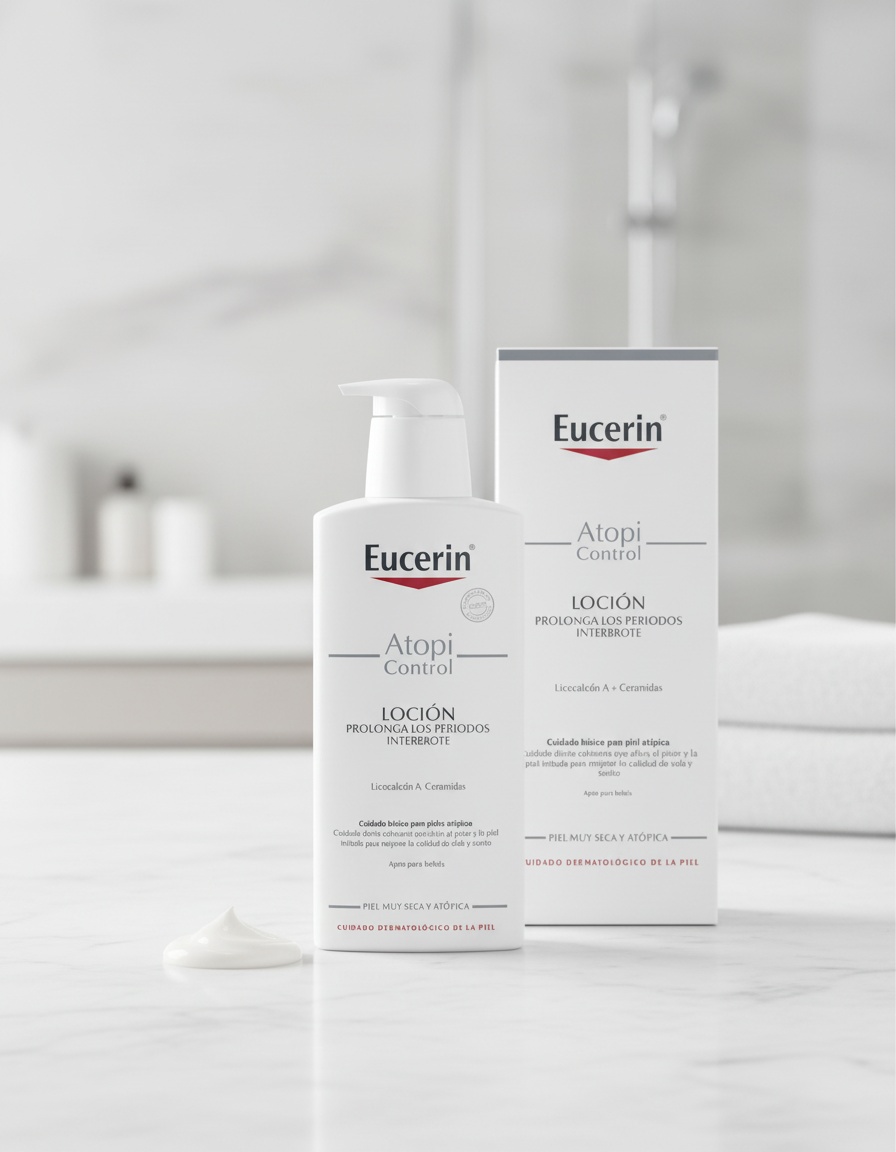 Eucerin ATOPICONTROL body lotion 12% omega 400 ml - Afbeelding 2
