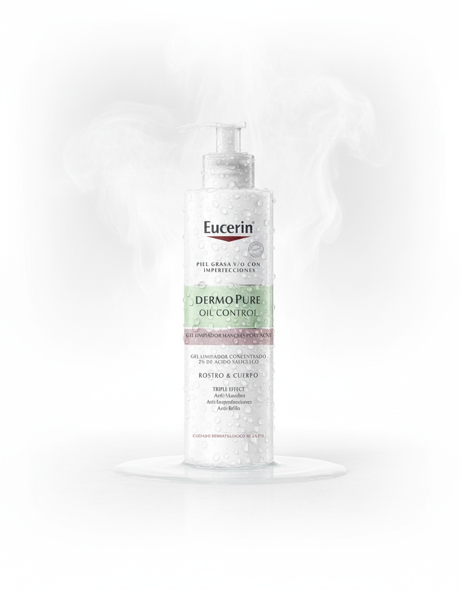 Eucerin DERMOPURE triple effect cleansing gel 400 ml - Afbeelding 2